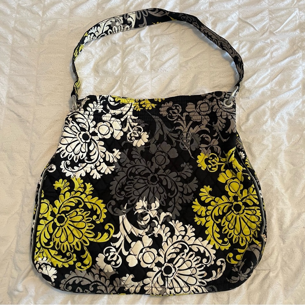 Vera Bradley Quilted Paisley Strap Handbag Purse Magnetic Closure
